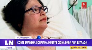 Corte Suprema confirma muerte digna para Ana Estrada
