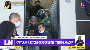 Ate: capturan a extorsionadores del ‘Tren de Aragua’ tras amenazas a empresario