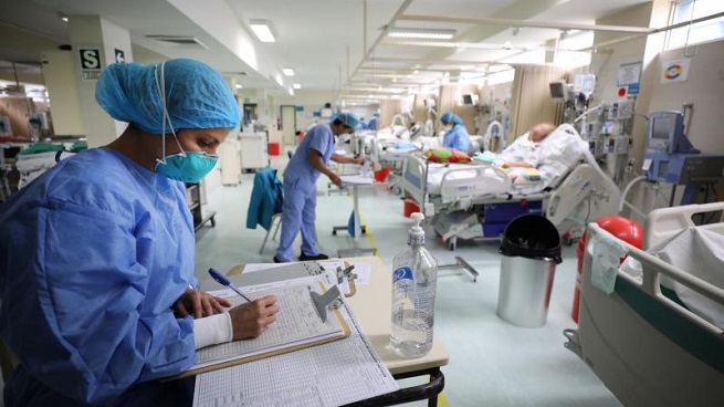 COVID-19: reportan 34 casos de pacientes hospitalizados en La Libertad