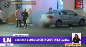 Cifras que alarman: crímenes aumentaron en un 200% en la capital