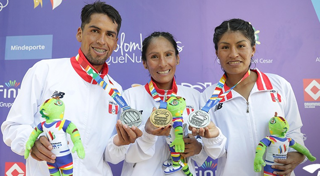 Gladys Tejeda obtuvo medalla de oro en los Juegos Bolivarianos Valledupar 2022
