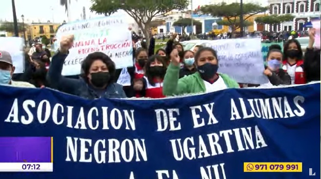 La Libertad: piden S/ 1 millón a Reconstrucción con Cambios para terminar obras en colegio María Negrón
