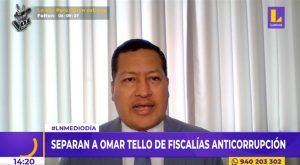Separan a Omar Tello como coordinador nacional de fiscalías anticorrupción