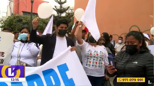 Trujillo: protestan por liberación de sospechosos en secuestro de Manuel Rodríguez Cruzado