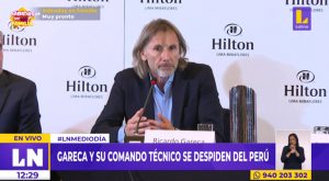 Ricardo Gareca: «Mi relación con Agustín Lozano es de respeto, profesional»