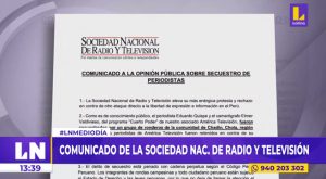 SNRTV califica de «displicente» actitud del Gobierno ante secuestro de periodistas