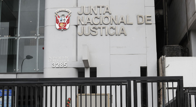 Junta Nacional de Justicia no acepta presión alguna en el ejercicio de sus funciones constitucionales