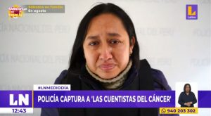 Policía captura a las “cuentistas del cáncer”