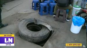 Trujillo: reportan montículo de basura y acequia sin tapa en óvalo de La Marina