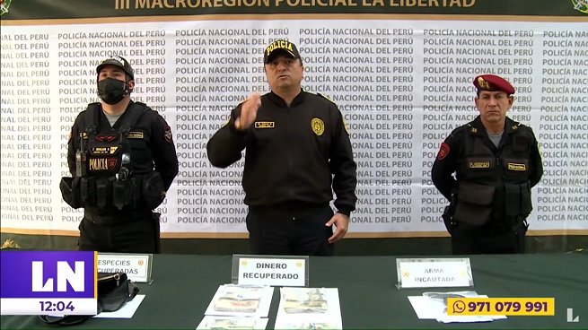 Trujillo: Policía Nacional frustra robo de más de S/ 100 000 a empresaria minera