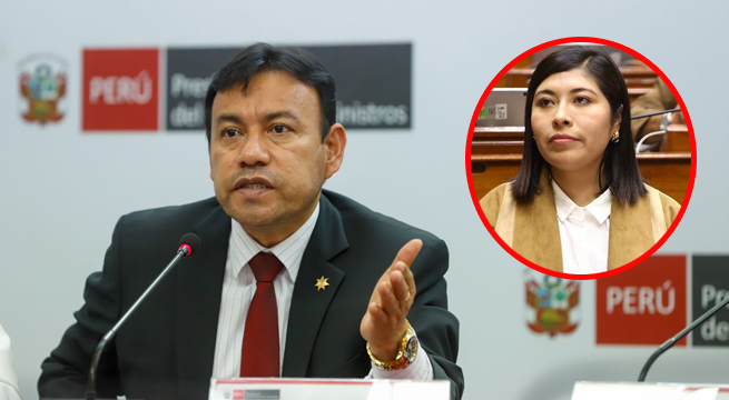 Félix Chero destaca el perfil de Betssy Chávez para volver a integrar el Gabinete Ministerial