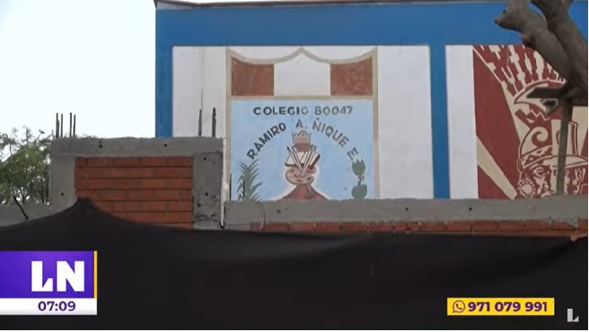 Trujillo: Contraloría detecta presuntas irregularidades en reconstrucción de colegio Ramiro Ñique