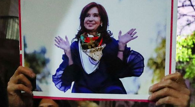 Cristina Fernández pide a sus seguidores que levanten movilización de apoyo