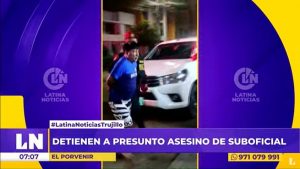 Trujillo: detienen a presunto asesino de suboficial en operación antidrogas