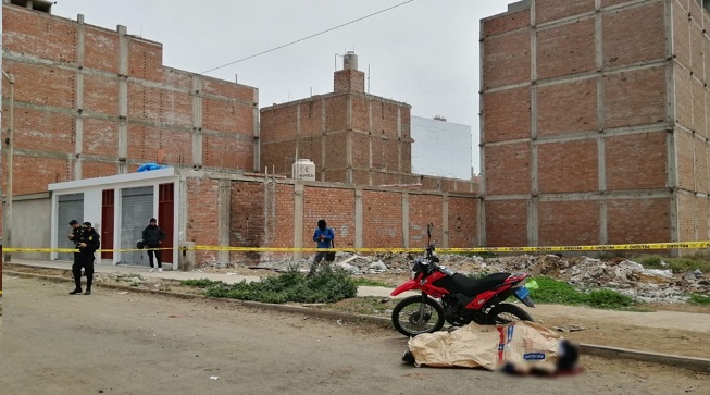 Trujillo: sicario vestido de obrero mató a balazos a suboficial
