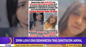 SJL: madre llegó a ‘búnker’ para buscar a hija desaparecida