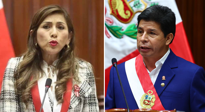 Lady Camones pide a Pedro Castillo garantizar la seguridad del Congreso