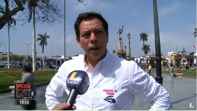 Candidato de Avanza País propone creación de escombreras y más paraderos para Trujillo