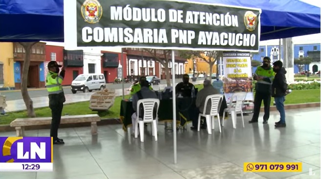 Trujillo: módulo de comisaría de Ayacucho recibió 95 denuncias por pérdida de documentos