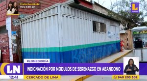 Hay 64 módulos de Serenazgo abandonados en la capital