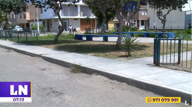 Trujillo: vecinos denuncian abandono del parque Madre Teresa de Calcuta y exigen mantenimiento