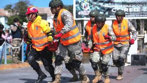 Trujillo: autoridades y ciudadanos participan de II Simulacro Nacional Multipeligro en avenida España