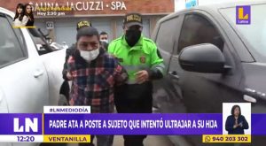 Padre intenta quemar a sujeto que quiso ultrajar a su hija