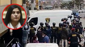 Yenifer Paredes arriba al Penal Anexo de Mujeres de Chorrillos