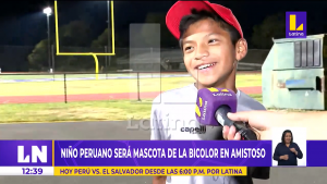 Perú vs. El Salvador: Niño peruano será mascota de la Bicolor en amistoso