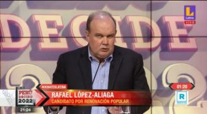 Rafael López Aliaga: Si no se puede renegociar los peajes, haremos vías alternas
