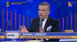 Daniel Urresti: “A los delincuentes que roban celulares y carteras hay que cogerlos en flagrancia”