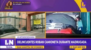 SMP: delincuentes ingresan a condominio para llevarse camioneta