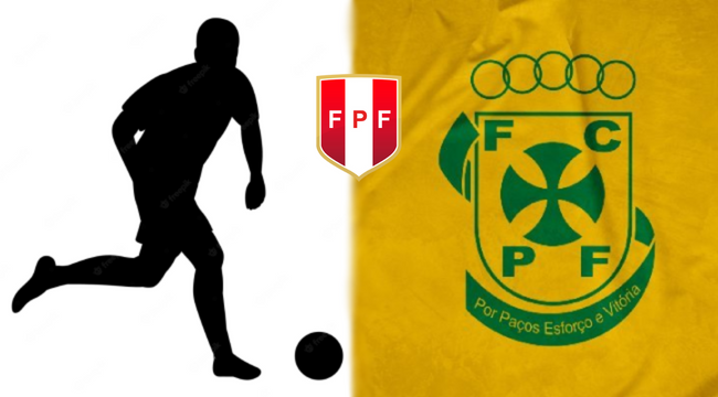 El futbolista peruano que milita en Portugal y renovo una temporada más con el Paços de Ferreira