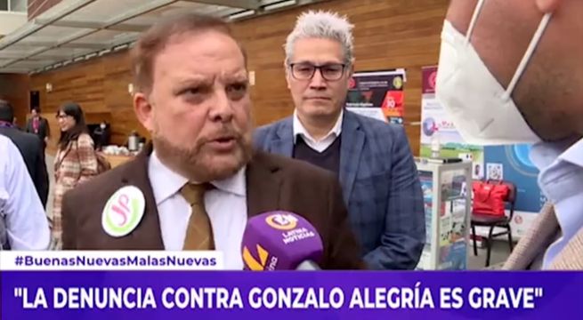 Verificaremos presunta denuncia contra candidato Gonzalo Alegría, anuncia Defensoría del Pueblo