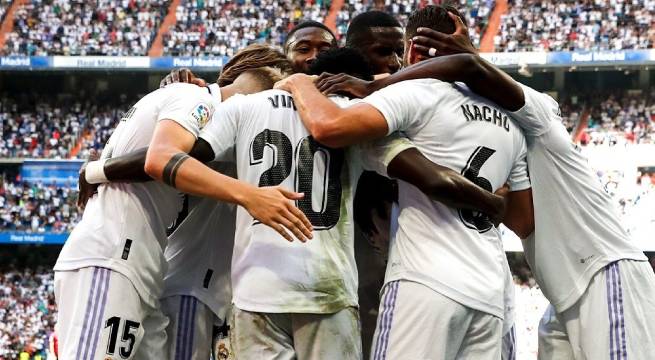 Real Madrid goleó 4-1 a Mallorca y se afianza en lo más alto en La Liga
