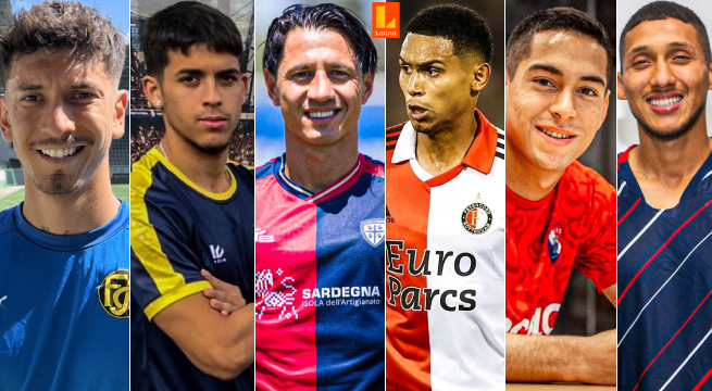 Lapadula y los 22 peruanos que cambiaron de equipo en el fútbol del exterior