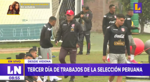 Selección Peruana inició tercer día de entrenamiento con mira a los amistosos de septiembre