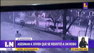 Cajamarca: asesinan de un balazo a joven por evitar el robo de su mochila