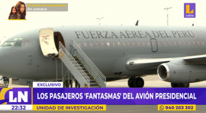 Los pasajeros fantasma del avión presidencial que «acompañaron» a Pedro Castillo