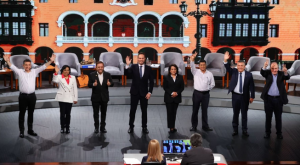 Las reacciones de los candidatos a la alcaldía de Lima tras el debate