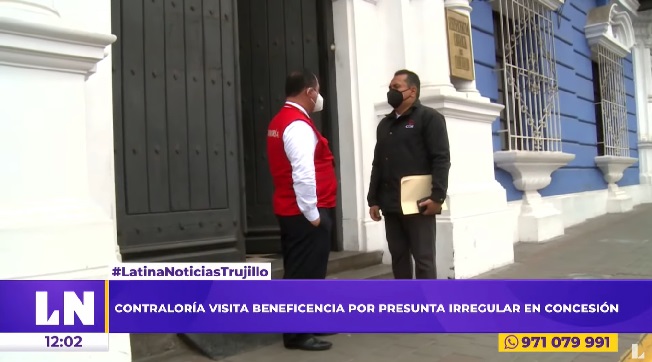 Contraloría visita Beneficencia de Trujillo por sospecha de irregularidades en contrato de concesión