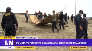Trujillo: recuperan terrenos del Estado en la parte alta de La Esperanza