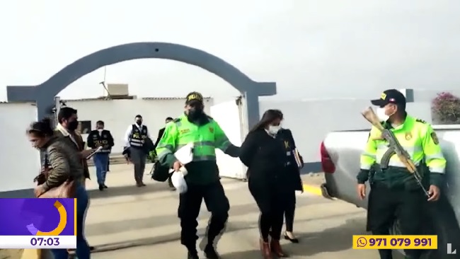 Trujillo: dictan prisión a mujer que planeaba trasladar S/ 1 millón en maletas a Chagual
