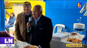 Chincha: hombre celebra sus 102 años al lado de su familia y en buen estado de salud