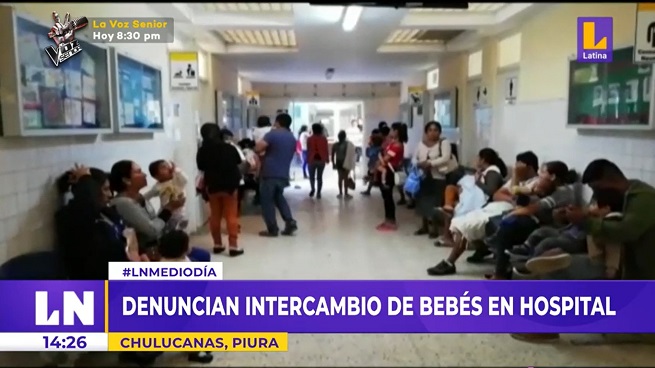 Piura: padres denuncian que su bebé fue cambiado en el hospital de Chulucanas