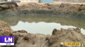Trujillo: vecinos de Huanchaquito son afectados por laguna de aguas servidas