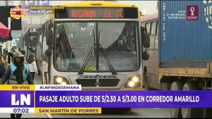 Corredor Amarillo: se incrementó el pasaje general y universitario y usuarios cuestionaron medida