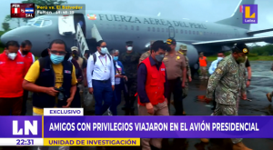 Líderes y dirigentes sociales viajaron con Pedro Castillo en aviones de la FAP