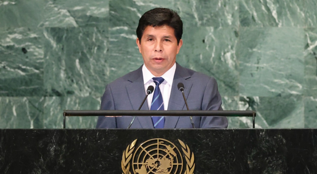 Pedro Castillo: los puntos más importantes de su discurso en Asamblea de la ONU