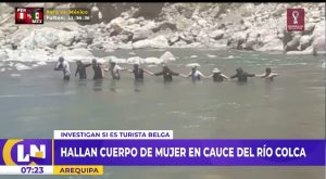 Arequipa: hallan los restos de una mujer en el cauce del río Colca